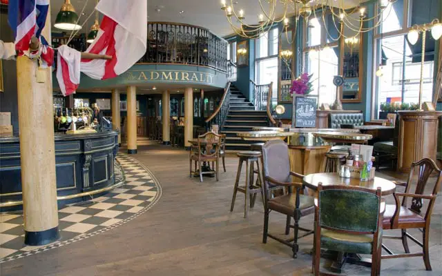 The Admiralty, Trafalgar Square - Pubs in St James